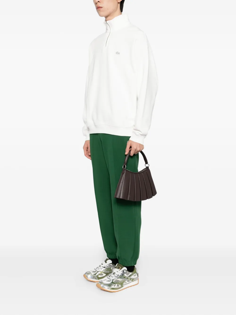 Lacoste Kleine Lenglen tas Bruin
