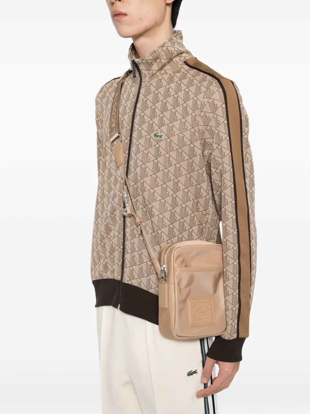 Lacoste Klassieke messengertas - Beige