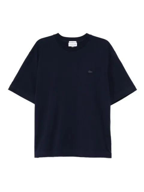 Lacoste playera con aplique del logo