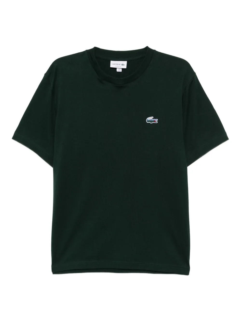 Lacoste logo-embroidered T-shirt | Green | Image 1
