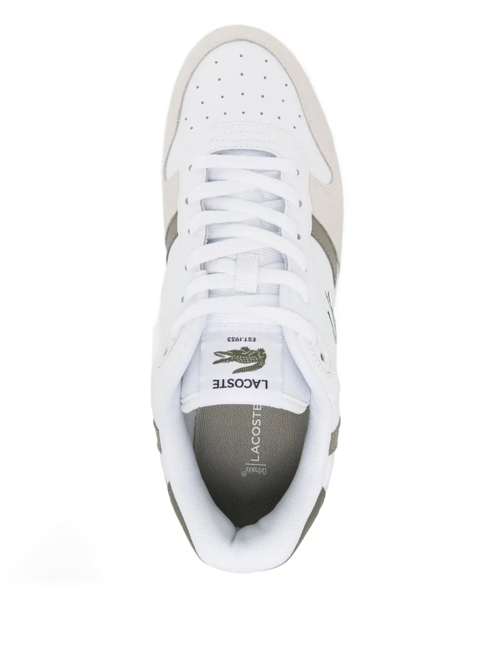 Lacoste T-Clip set leren sneakers Wit