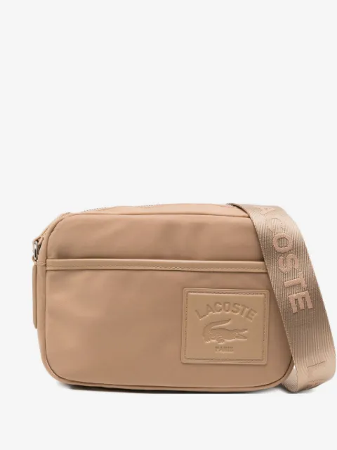 Lacoste logo-plaque satchel bag