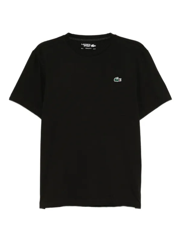 LACOSTE ブラック Tシャツ L Lacoste Men's Classic Fit Cotton Jersey T-Shirt, Black
