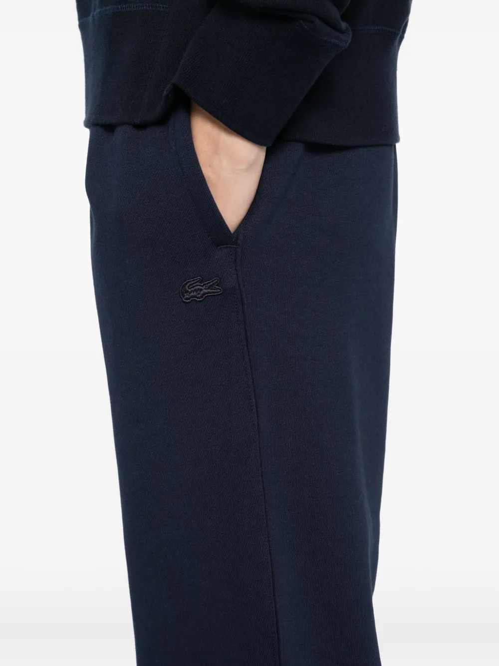 Lacoste Trainingsbroek met logopatch Blauw