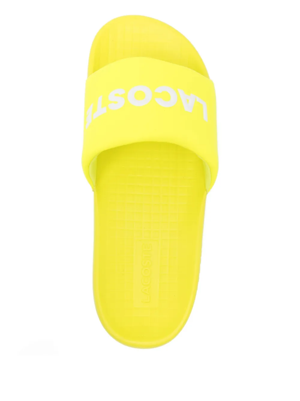 Lacoste Serve slippers Geel