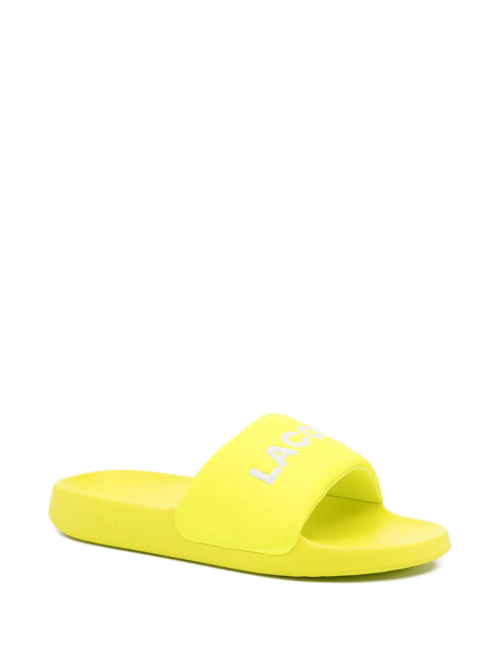 Lacoste Serve slippers Geel