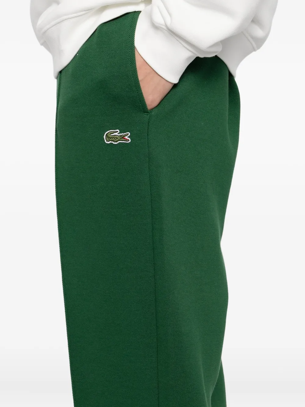 Lacoste Piqué broek Groen
