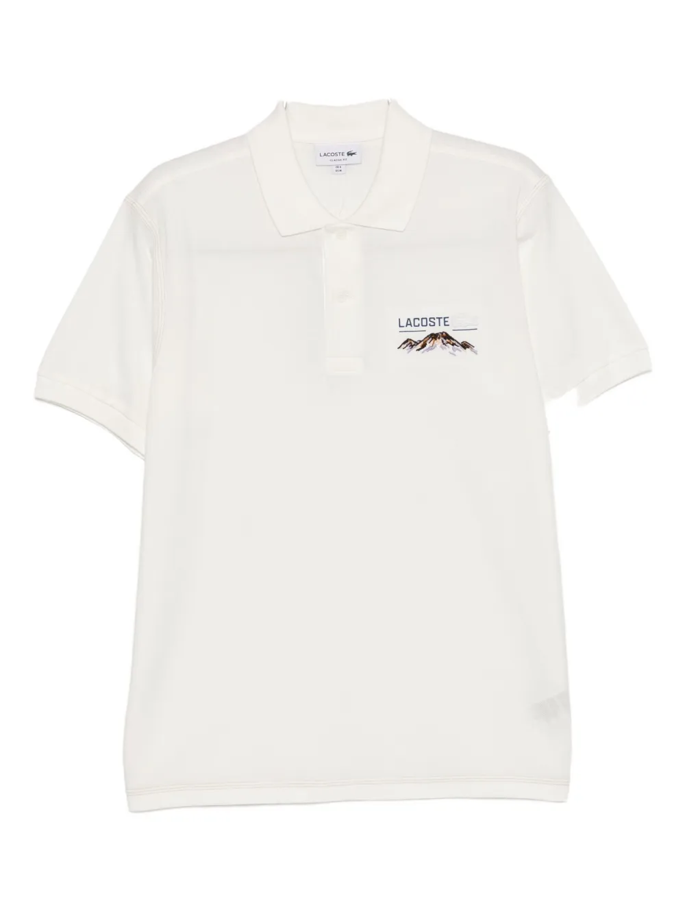 Lacoste logo-motif polo shirt | White | Image 1