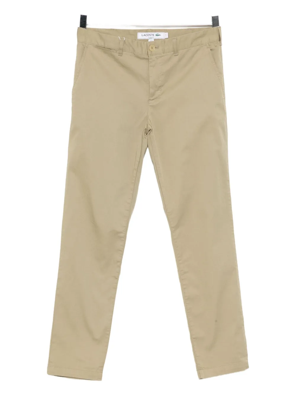 Lacoste Straight broek Bruin