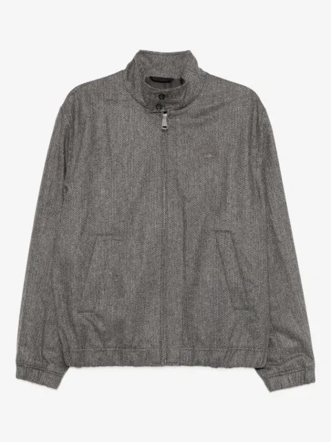 Lacoste logo-embroidered jacket