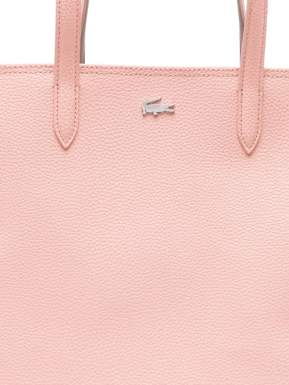 Lacoste Anna shopper met rits Roze