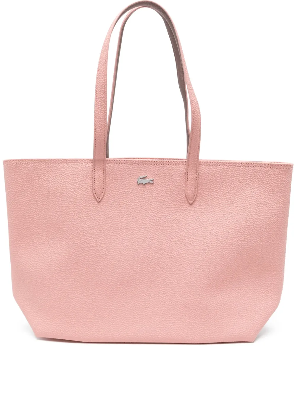 Lacoste Anna shopper met rits Roze