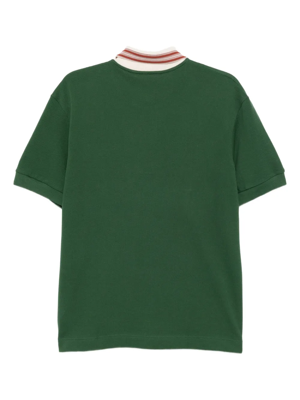 Lacoste striped-collar polo shirt | Image 2