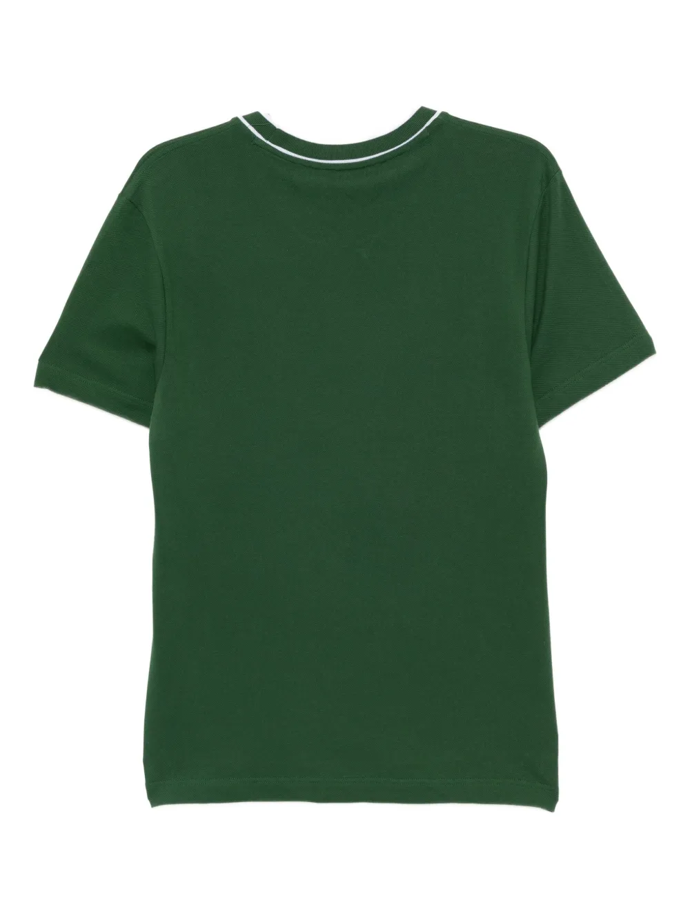Lacoste T-shirt met geborduurd logo - Groen