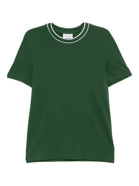 Lacoste playera con logo bordado