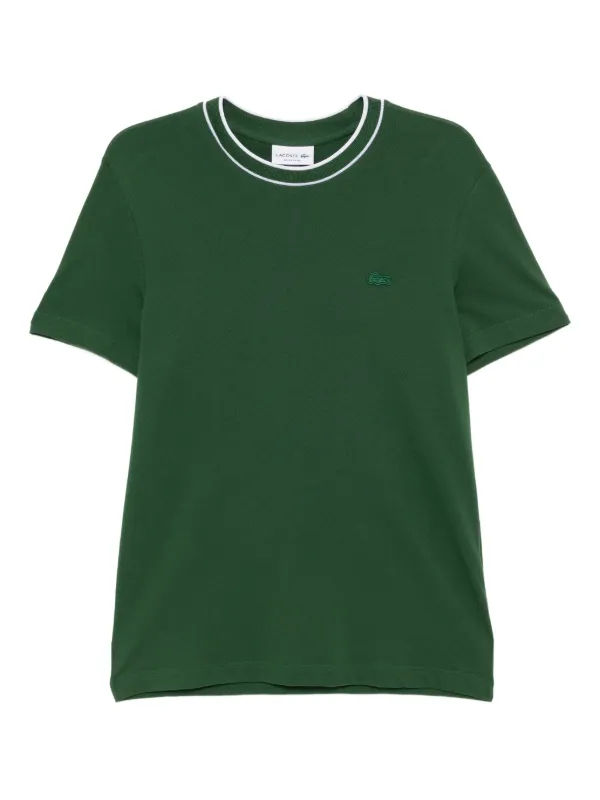 Lacoste logo-embroidered T-shirt Green FARFETCH PH