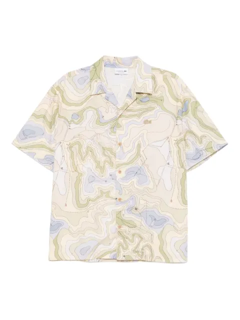 Lacoste logo-embroidered shirt