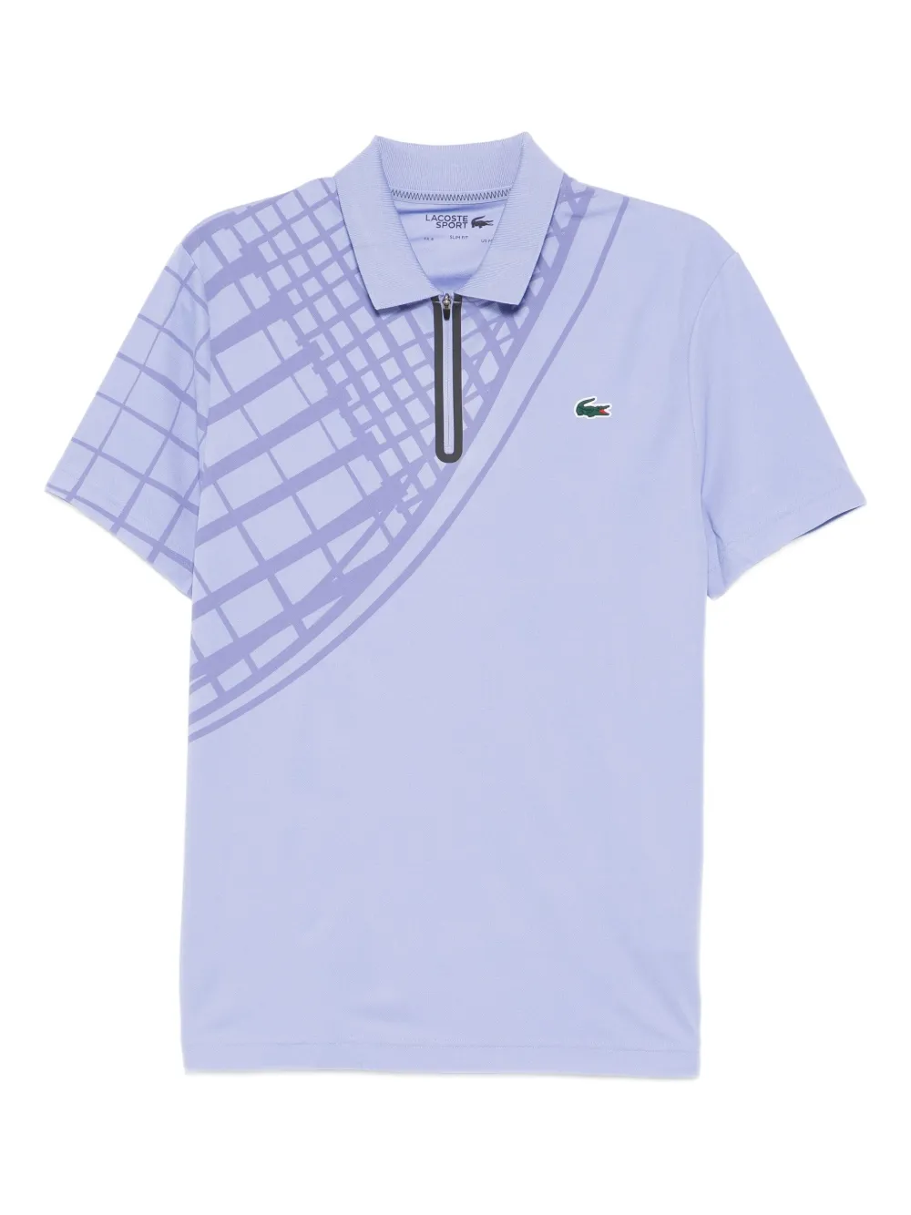 Lacoste Poloshirt met geborduurd logo Blauw