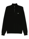 Lacoste 1/4 zip sweater - Black