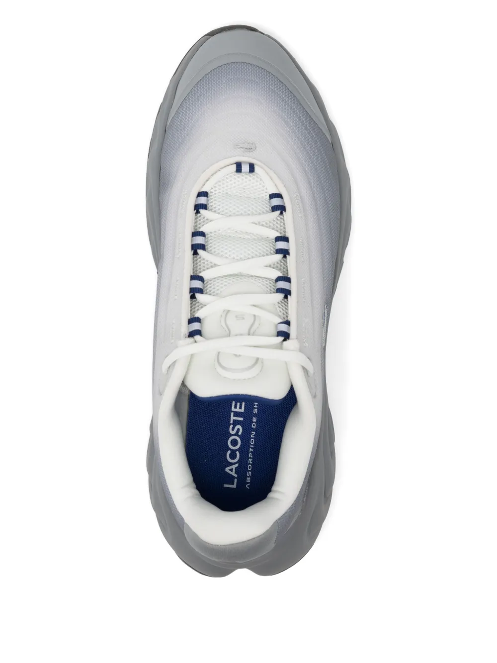 Lacoste Sneakers met geborduurd logo Grijs