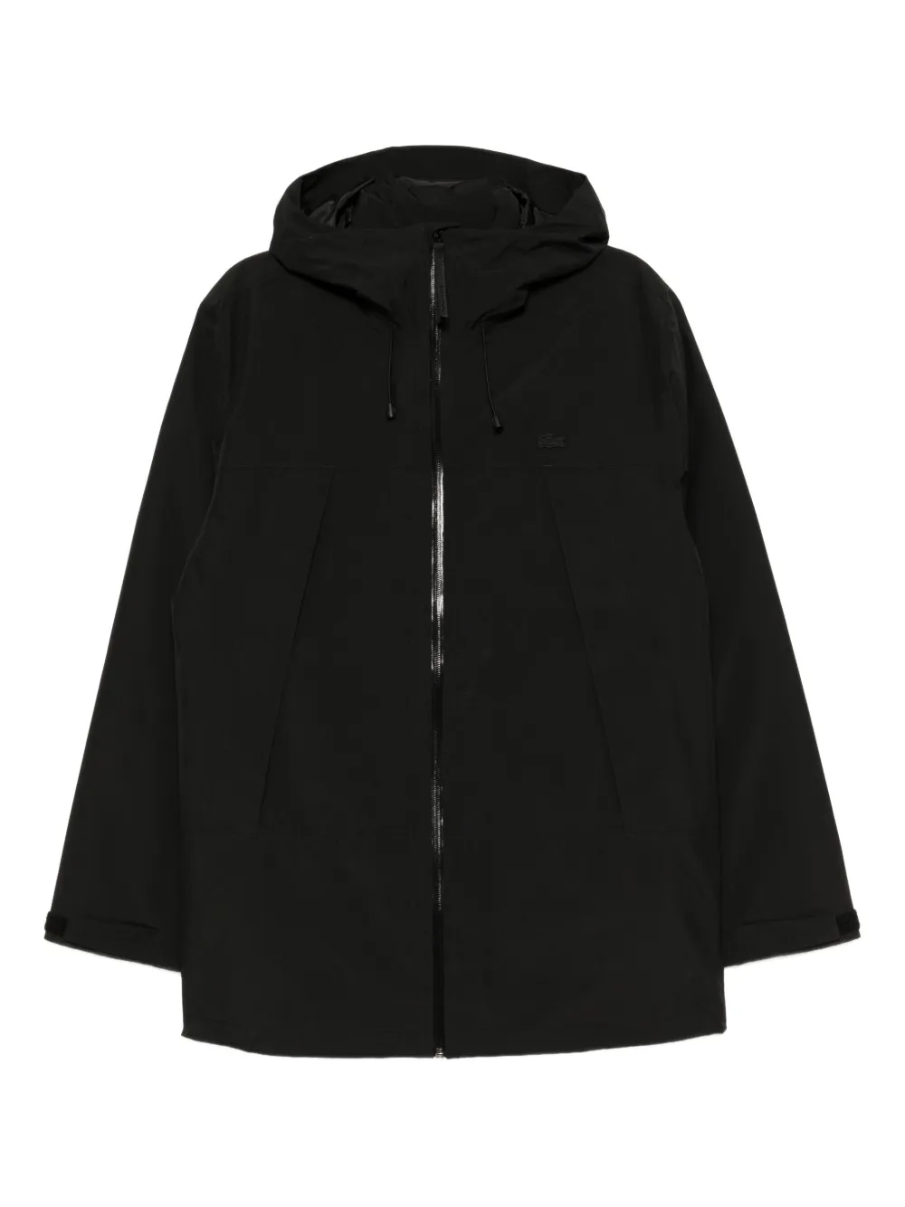 Lacoste パデッド パーカーコート - ブラック Lacoste パデッド パーカーコート - ブラック