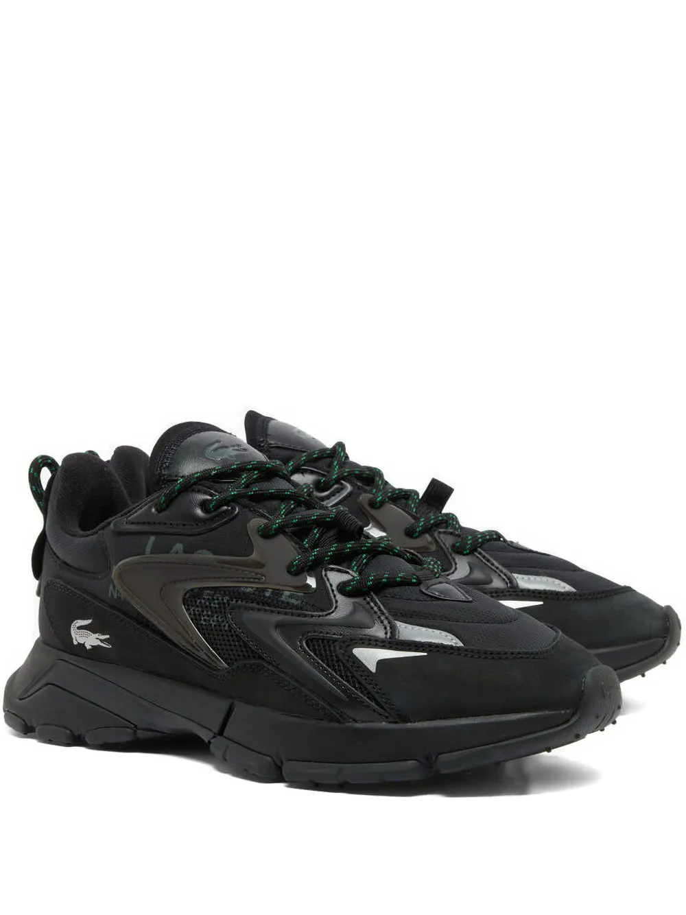 Lacoste Neo Tech lace-up sneakers Black