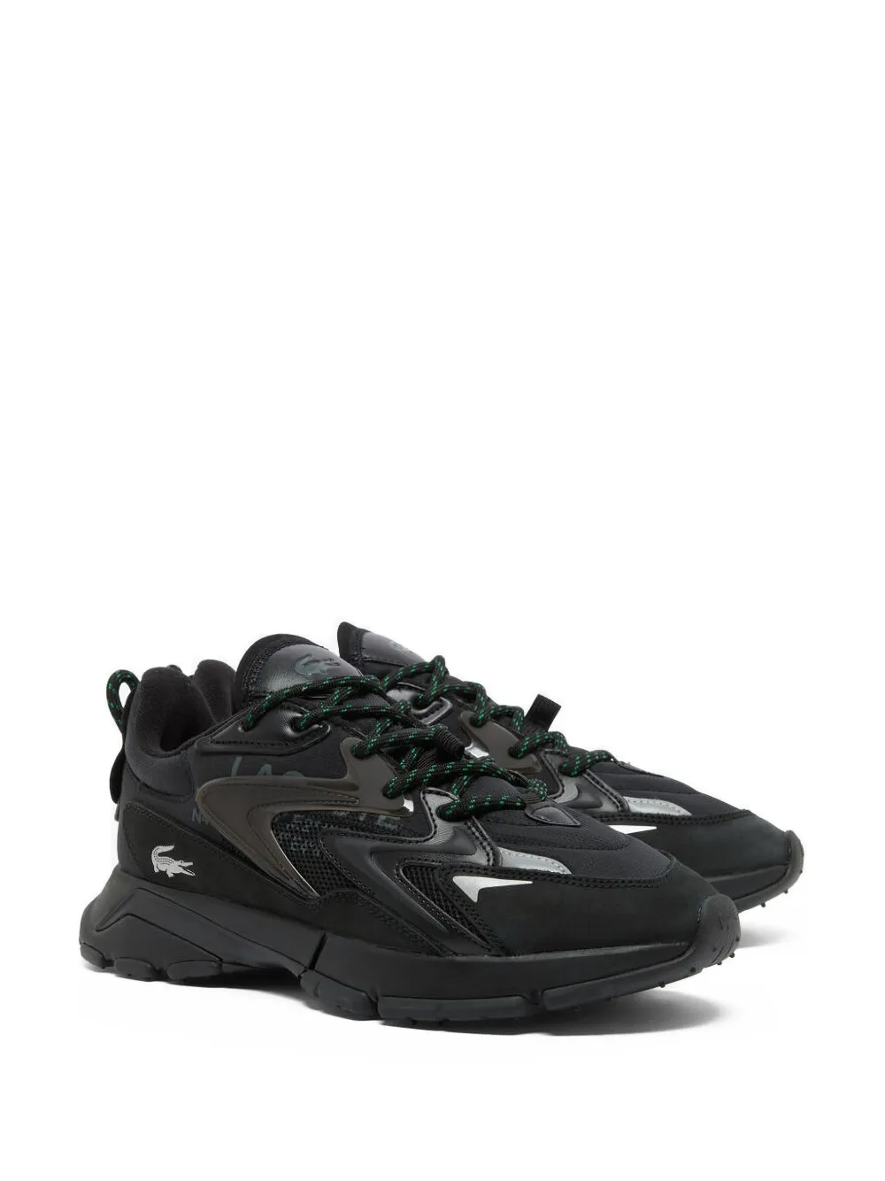 Lacoste Neo Tech lace-up sneakers Black