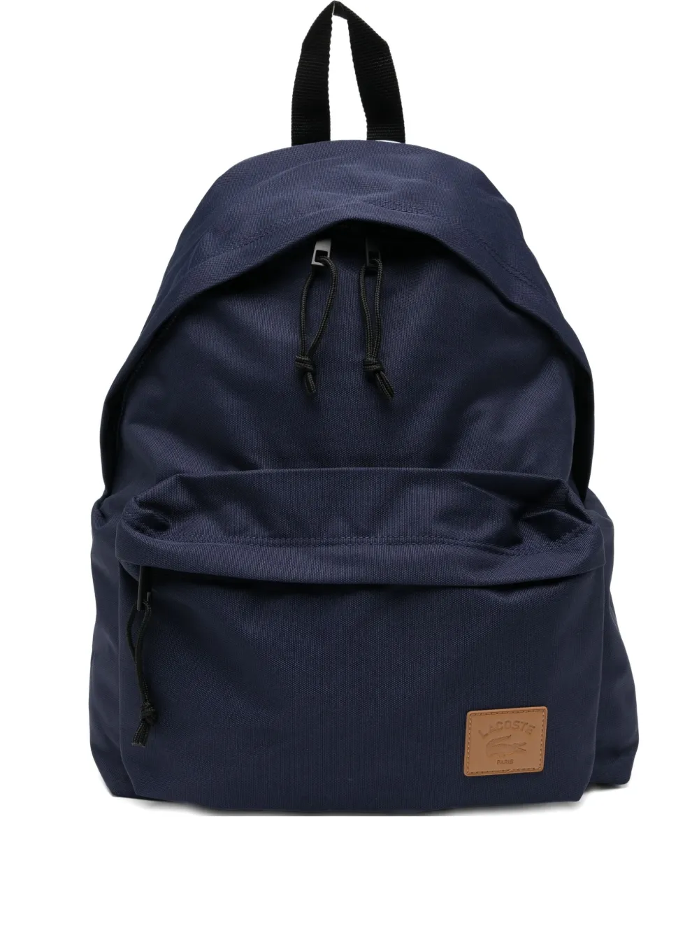 Lacoste Logo-patch Backpack In Blue
