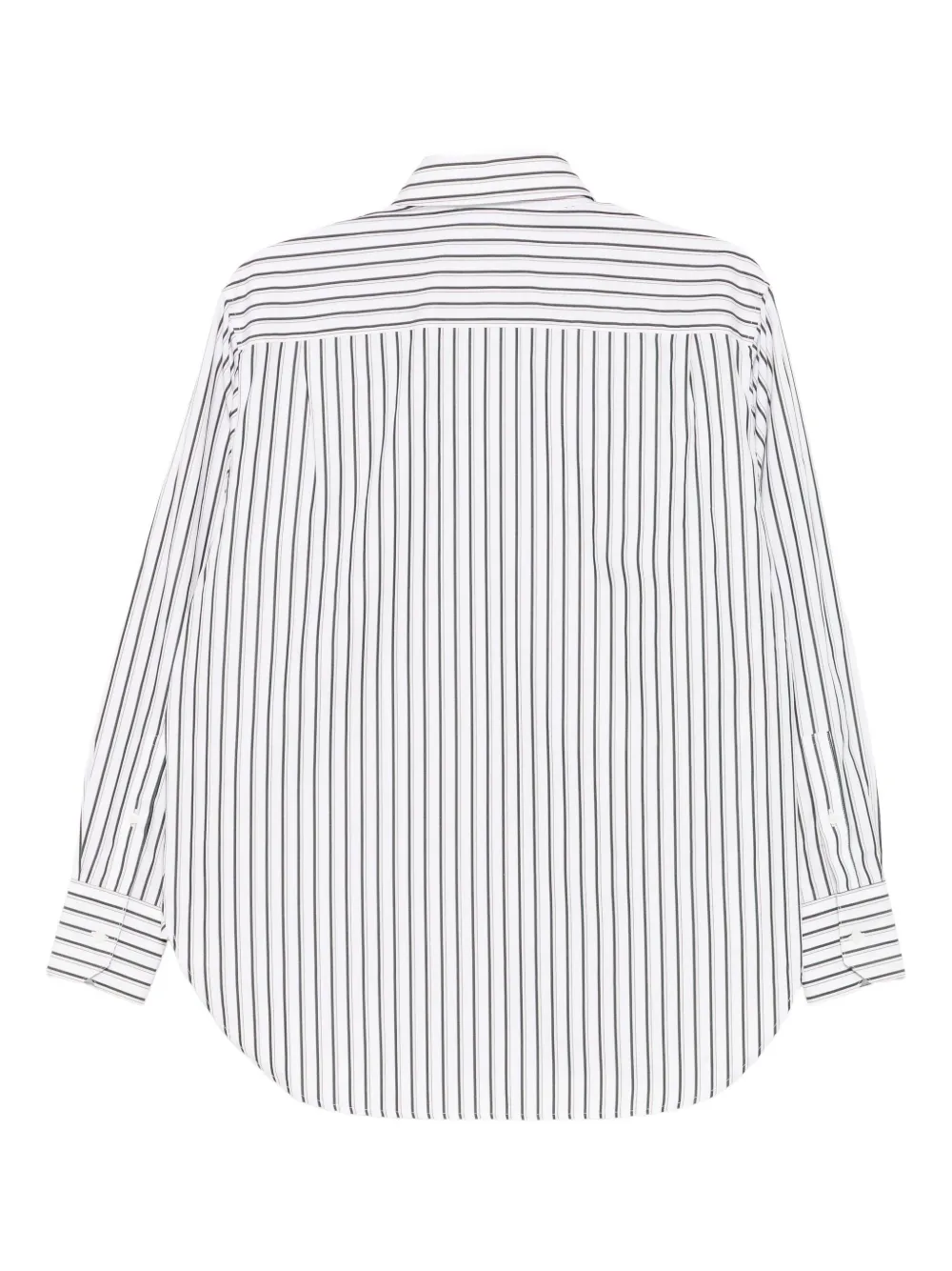 Lacoste long-sleeved shirt Wit