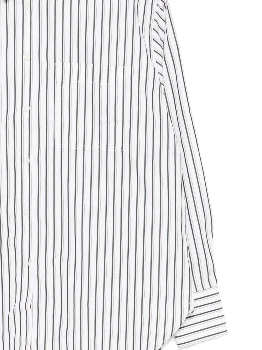 Lacoste Blouse met lange mouwen Wit