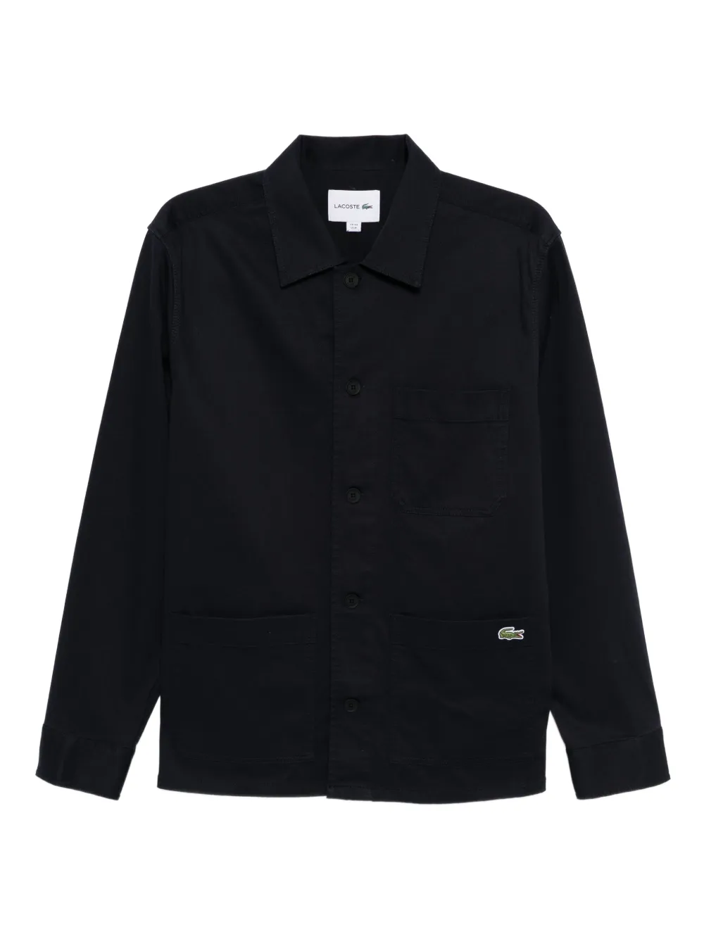 Lacoste sobrecamisa con logo | azul | Image 1