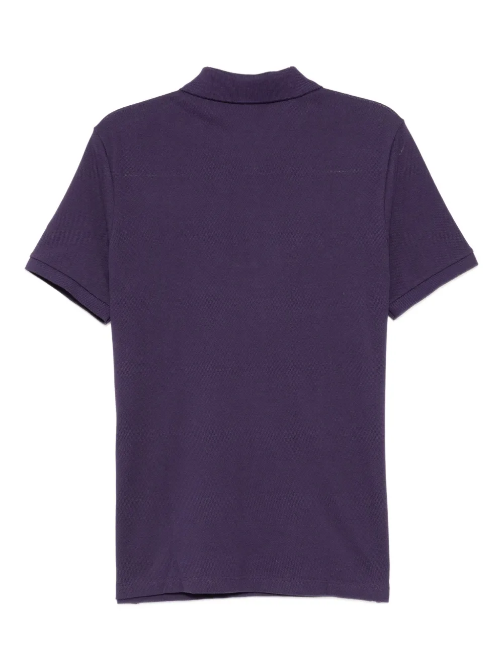 Lacoste Poloshirt met geborduurd logo - Paars