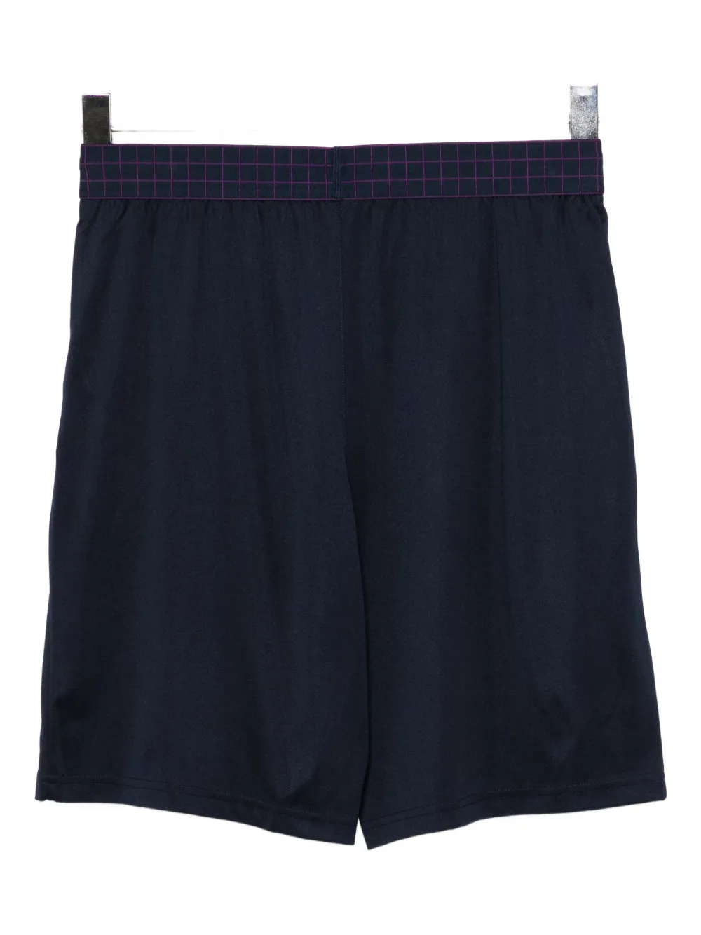 Lacoste Hardloopshorts met logo-applicatie - Blauw