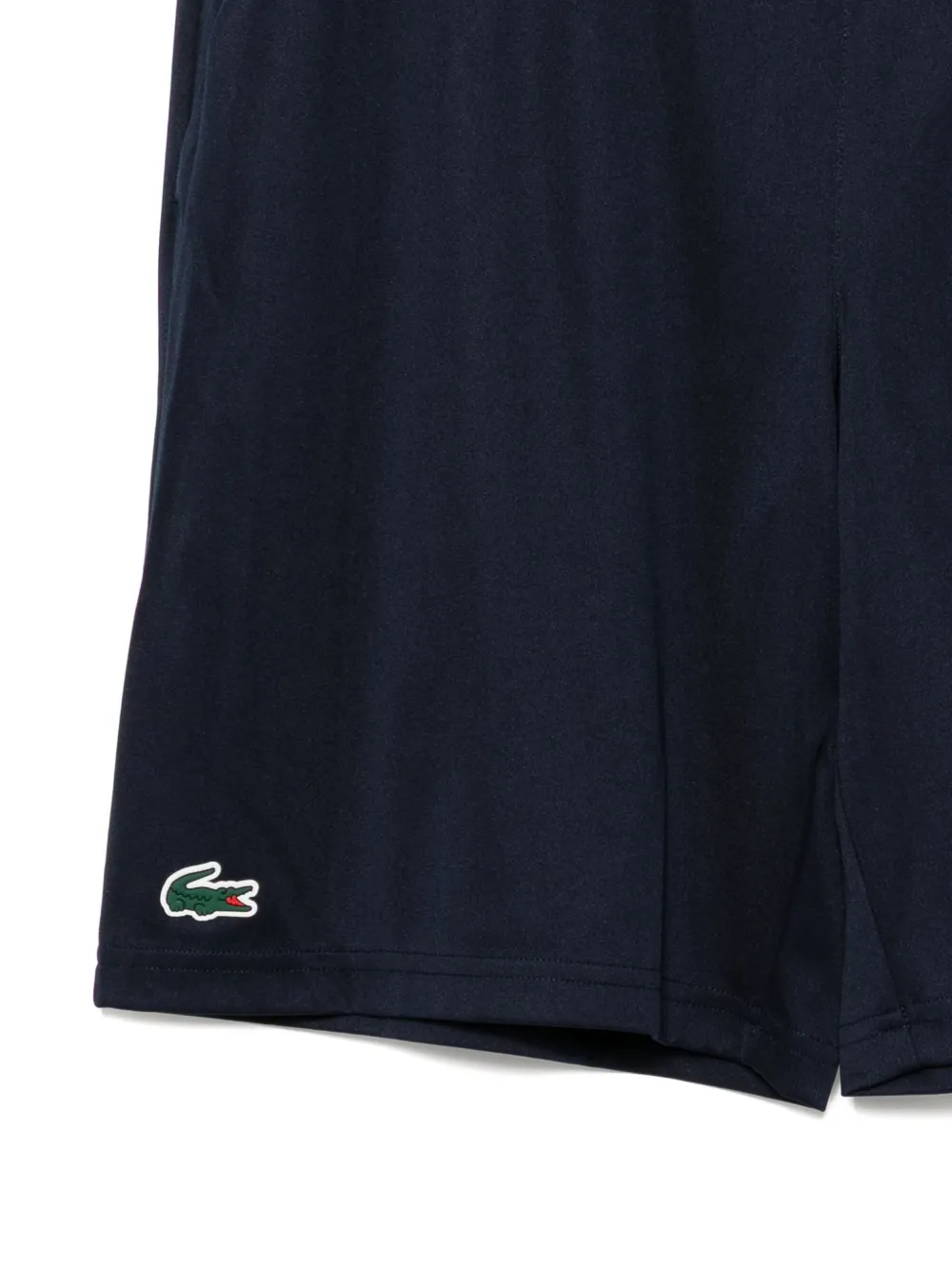Lacoste Logo-appliqué Running Shorts In Multi