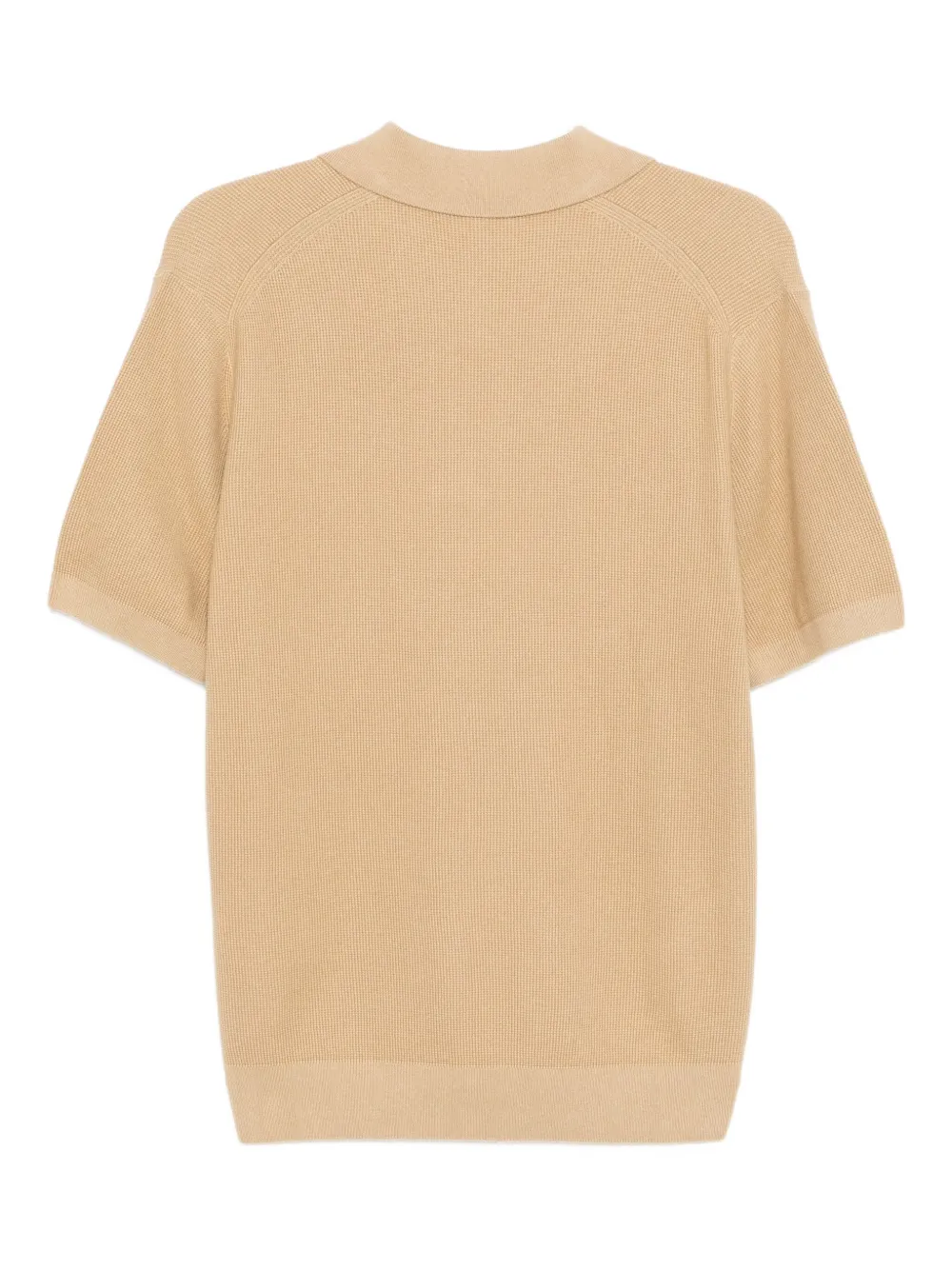 Lacoste T-shirt met geborduurd logo - Beige