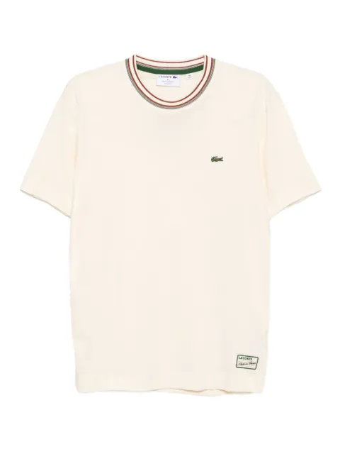 Lacoste logo-embroidered T-shirt