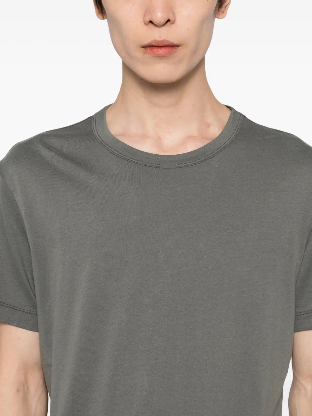 James Perse Brushed Lotus T-shirt Groen
