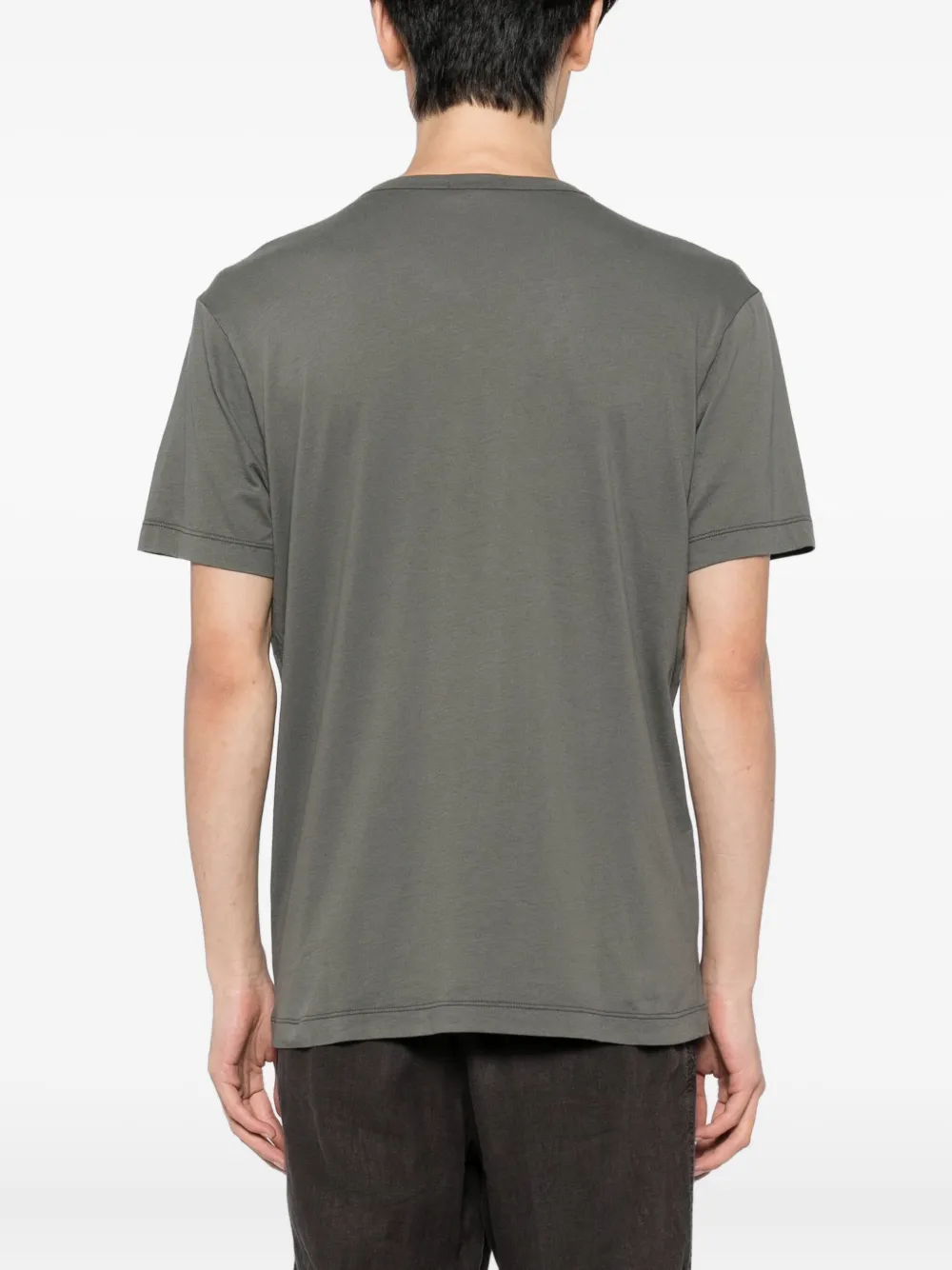 James Perse Brushed Lotus T-shirt Groen