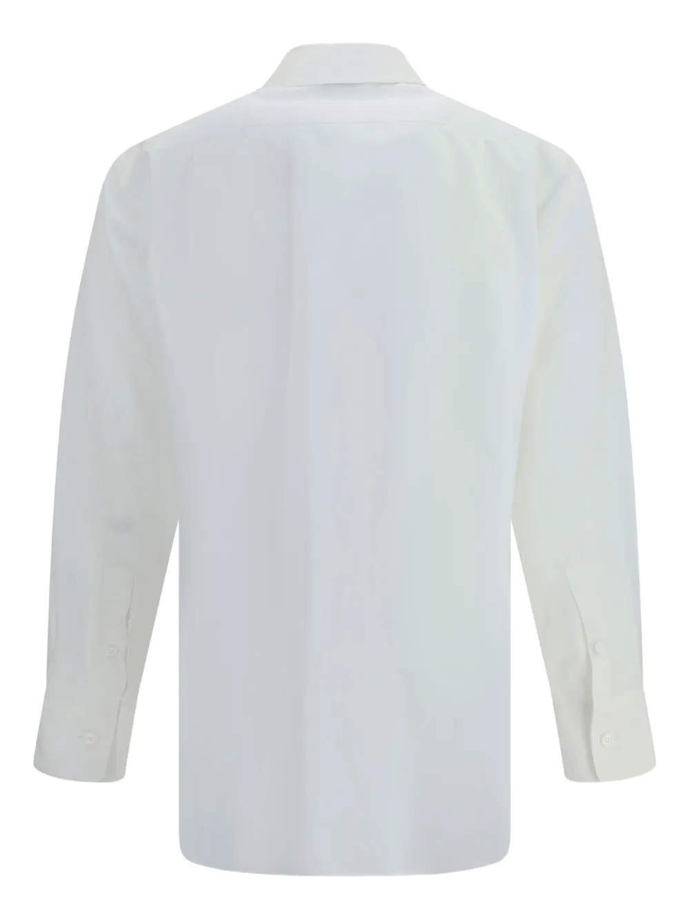 Alexander McQueen sequin-embellished cotton shirt - Wit
