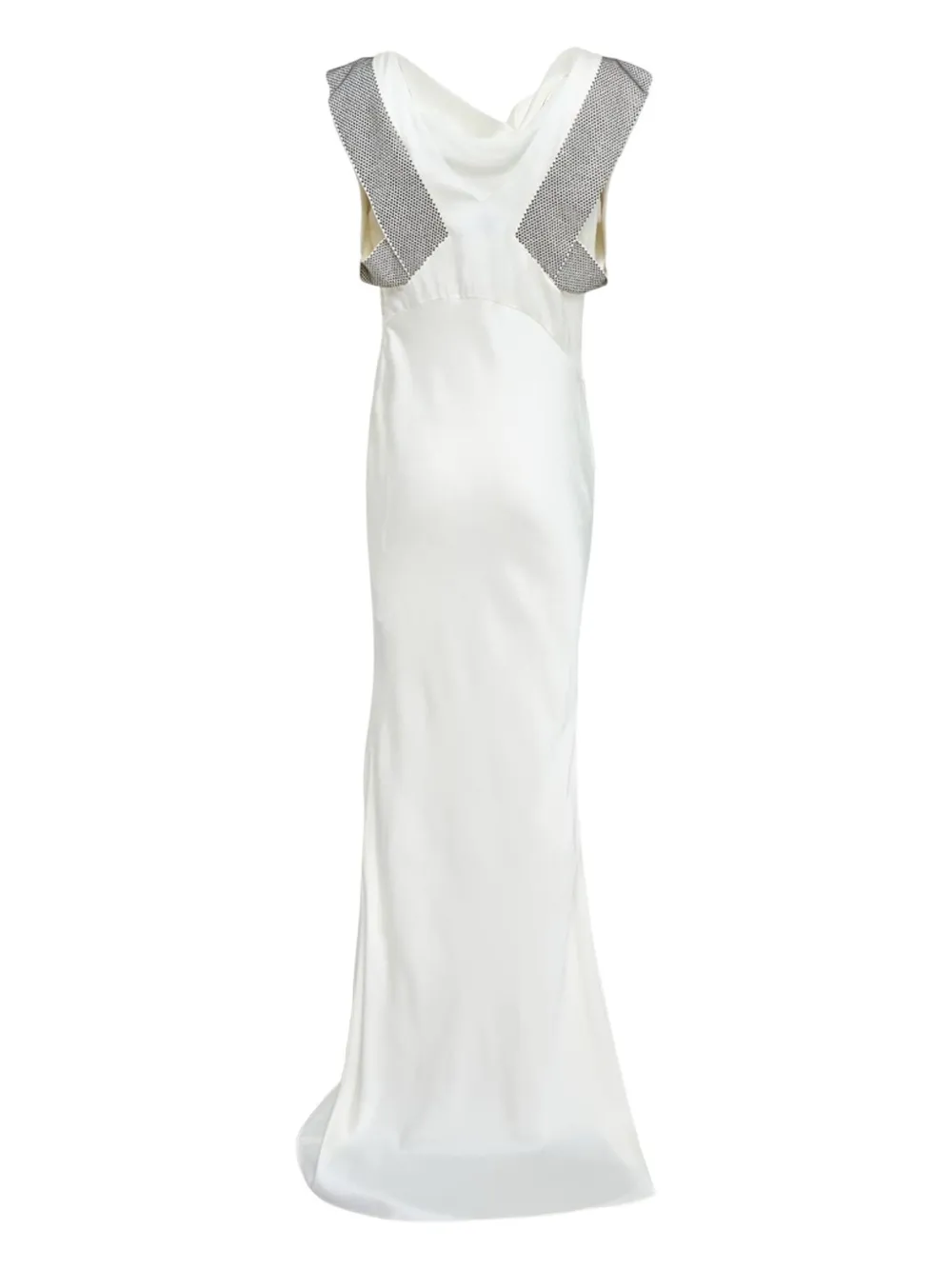 Stella McCartney cowl-neck dress - Wit