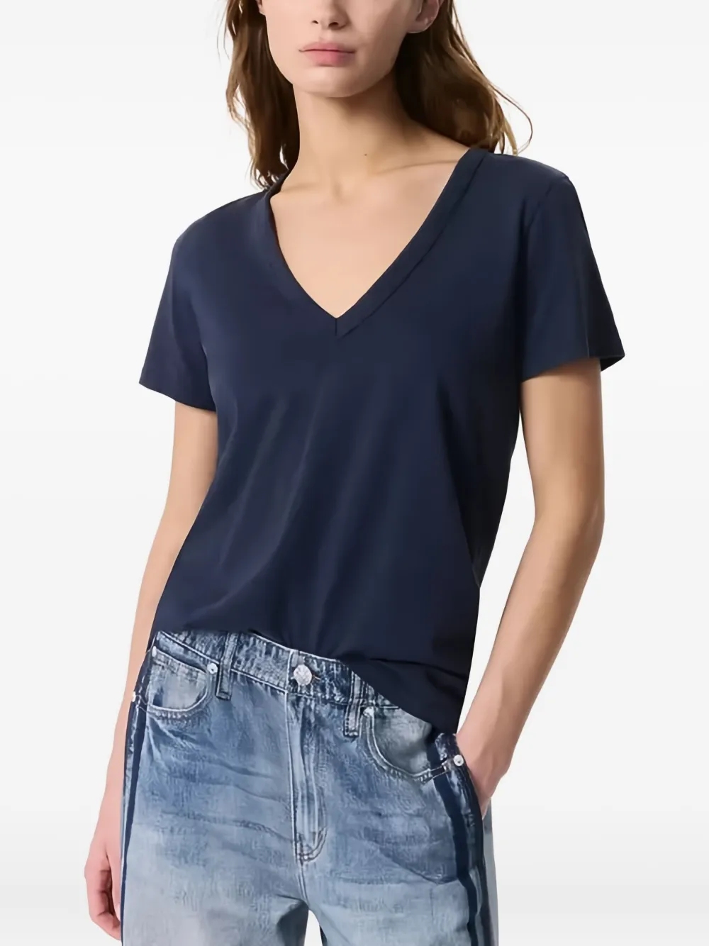 rag & bone V-neck short-sleeved T-shirt | T-Shirts & Jersey Shirts | Image 2
