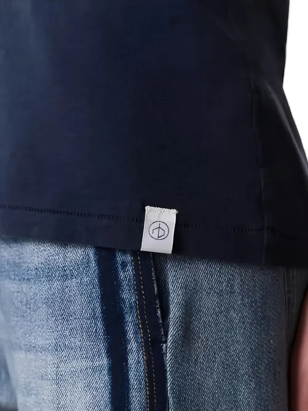 rag & bone T-shirt met V-hals Blauw