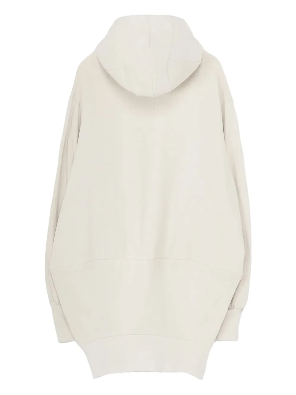 Yohji Yamamoto Drawstring Hooded Jumper In Multi