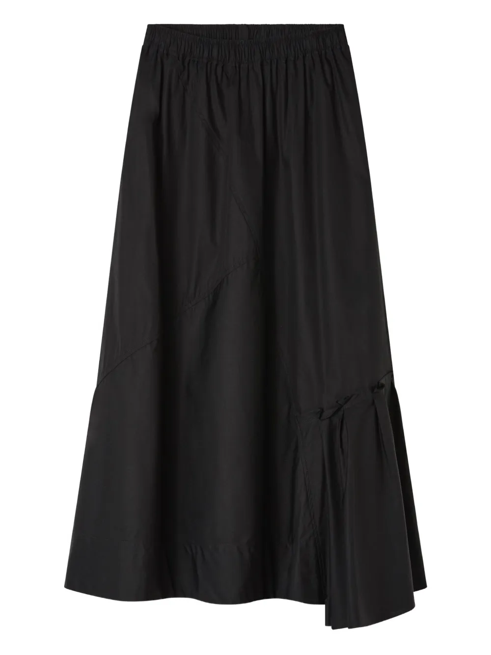 Lee Mathews ruffled panelled skirt | Black | Image 1