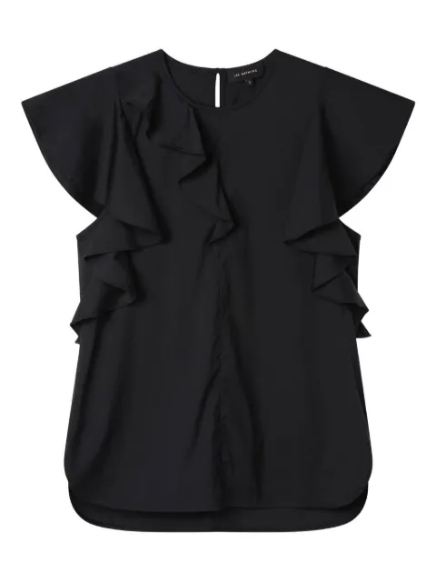 Lee Mathews Ella ruffle-detail blouse