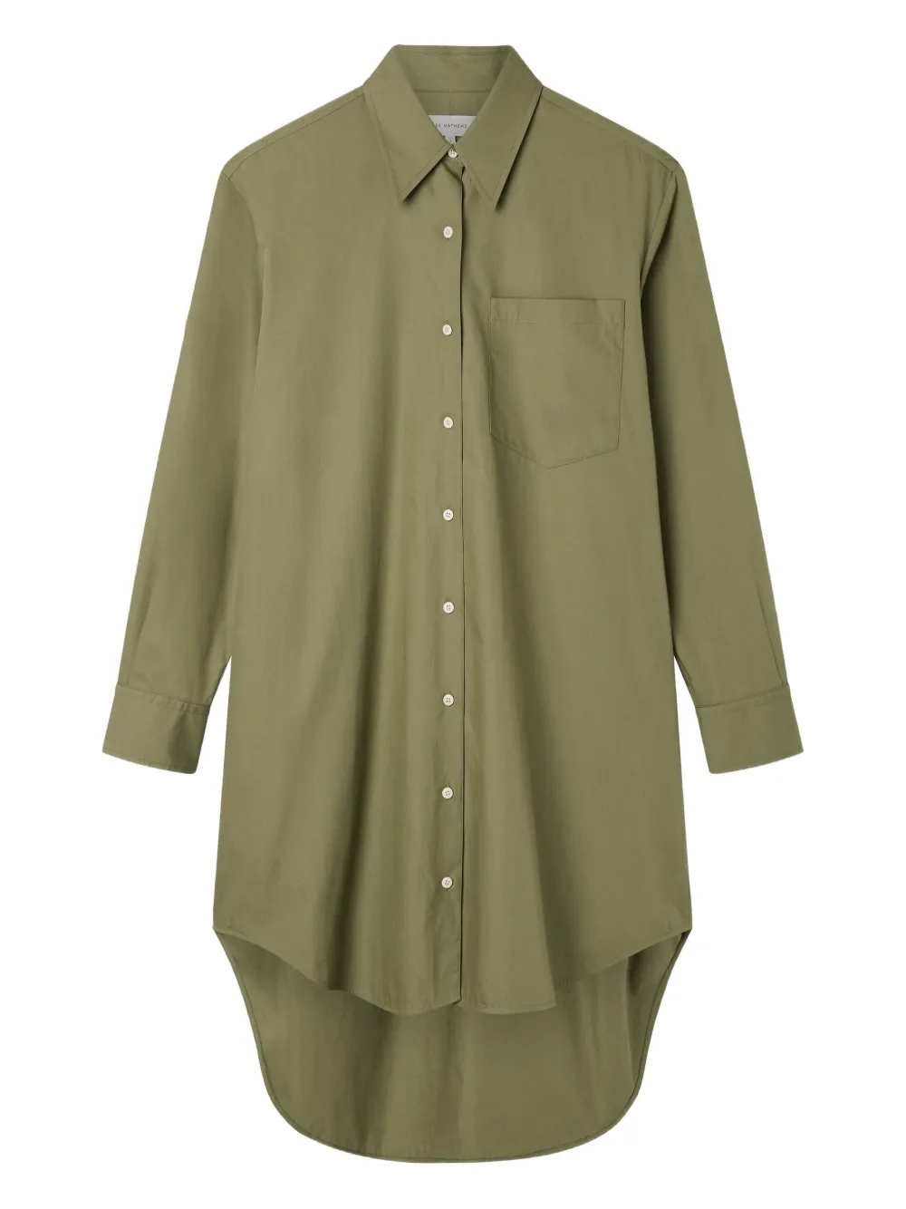 Lee Mathews pocket mini dress | Green | Image 1