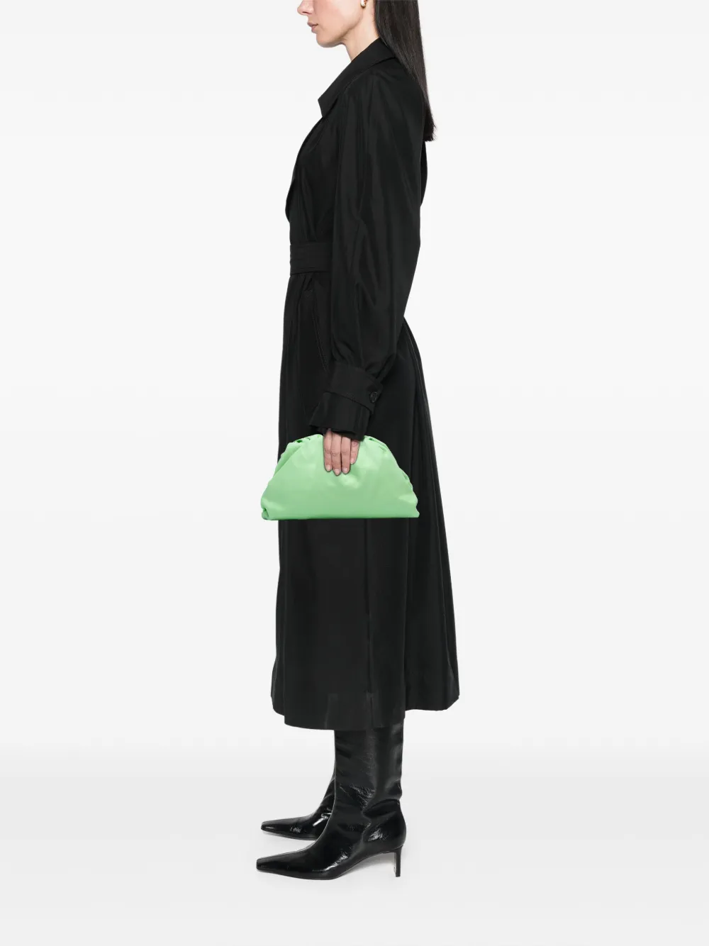 Bottega Veneta Pre-Owned 2012-2025 Teen Lambskin Pouch clutch bag | Pre-Owned | Image 2