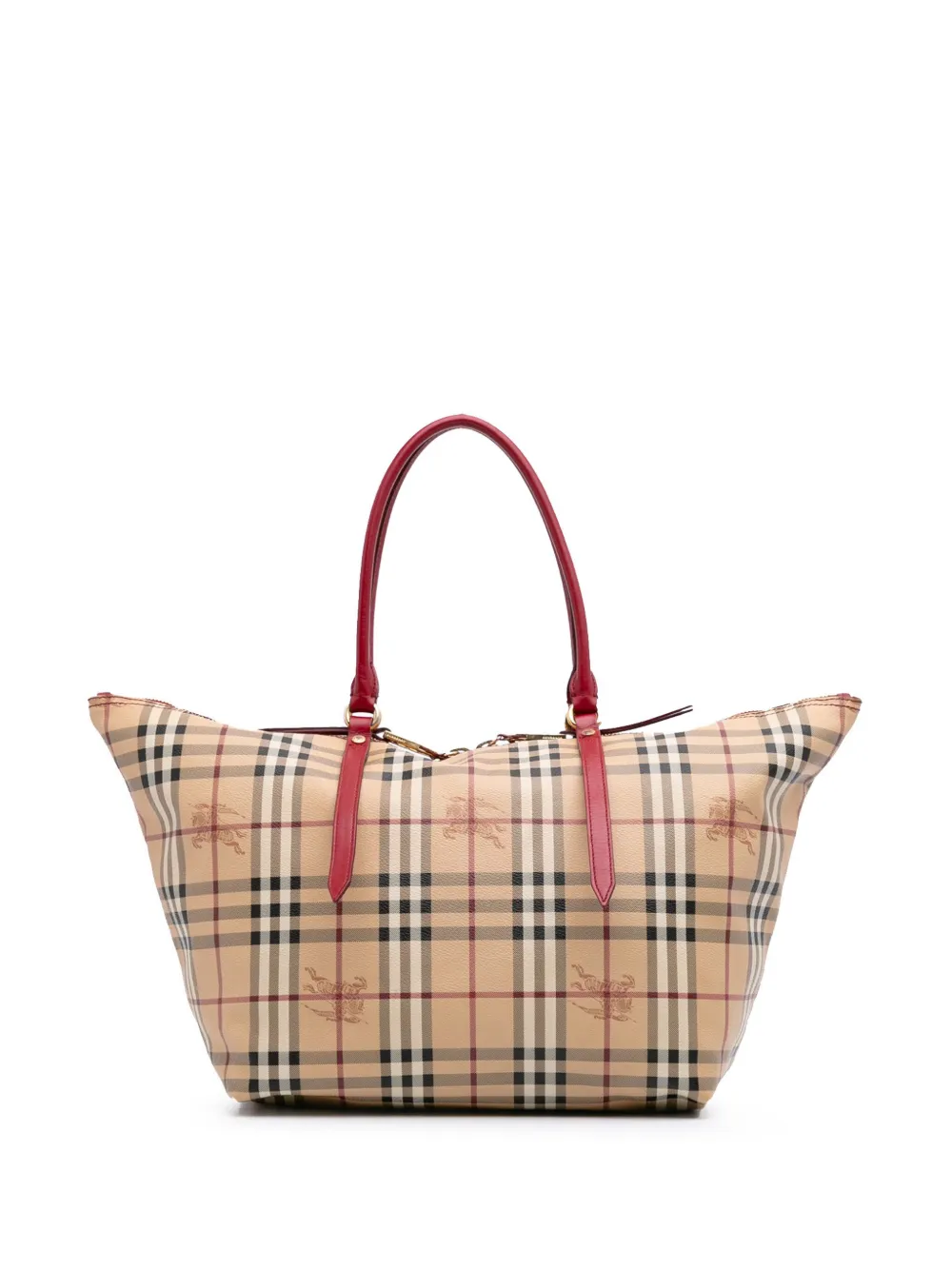 Burberry Pre-Owned 2000-2017 ミディアム ヘイマーケットチェック キャンバス ソールズベリー ハンドバッグ - Burberry Pre-Owned 2000-2017 ミディアム ヘイマーケットチェック キャンバス ソールズベリー ハンドバッグ -