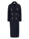 Harris Wharf London double-breasted coat - Blue