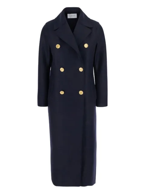Harris Wharf London double-breasted coat